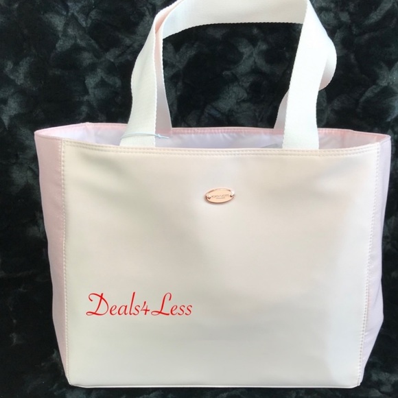 Coach Tote Bag Purse Handbag Shoulder Travel Beach - Picture 3 of 6